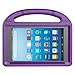 MENZO Kids Case for Amazon All-New Fire HD 8 2018/2017, Light Weight Shockproof Handle Stand Kids Friendly Case for Fire HD 8 inch (2017 and 2018 Releases) Tablet, Purple