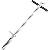40 Inch Soil Sampler Probe, Stainless Steel Soil Core Sampling Tool with T-Handle, Heavy Duty Soil Probe for Lawn, Garden, Farm &amp; Soil Testing