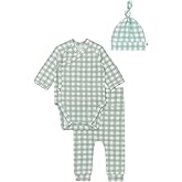 Konny Baby Bodysuit & Pants Set Newborn Ultra-soft Baby Girls Boys Long Sleeve Leggings Clothes