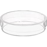 Karter Scientific 206D2 Plastic Petri Dishes, 60 mm x 15 mm, 3 Vents, Sterile (Pack of 10)