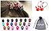 Cuhair(tm) 20pcs Women Girll Hair Bangs Mini Hair Claw Clip Hair Pin Flower Accessories