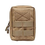 Shiningup Waterproof Outdoor Waist Bag 1000D Multifunctional EDC Molle Tool Zipper Waist Pack Accessory Durable Belt Pouch