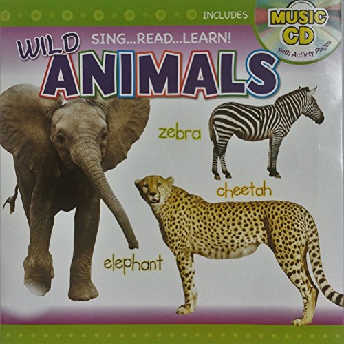 Educational Sing, Read, Learn Books and CDs, Counting, Alphabet, Farm and Wild Animals by Landoll