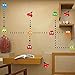 Pac-Man Game Wall Decal Cartoon Sticker Kids Bedroom Nursery Room Removable Wall Decor Murals