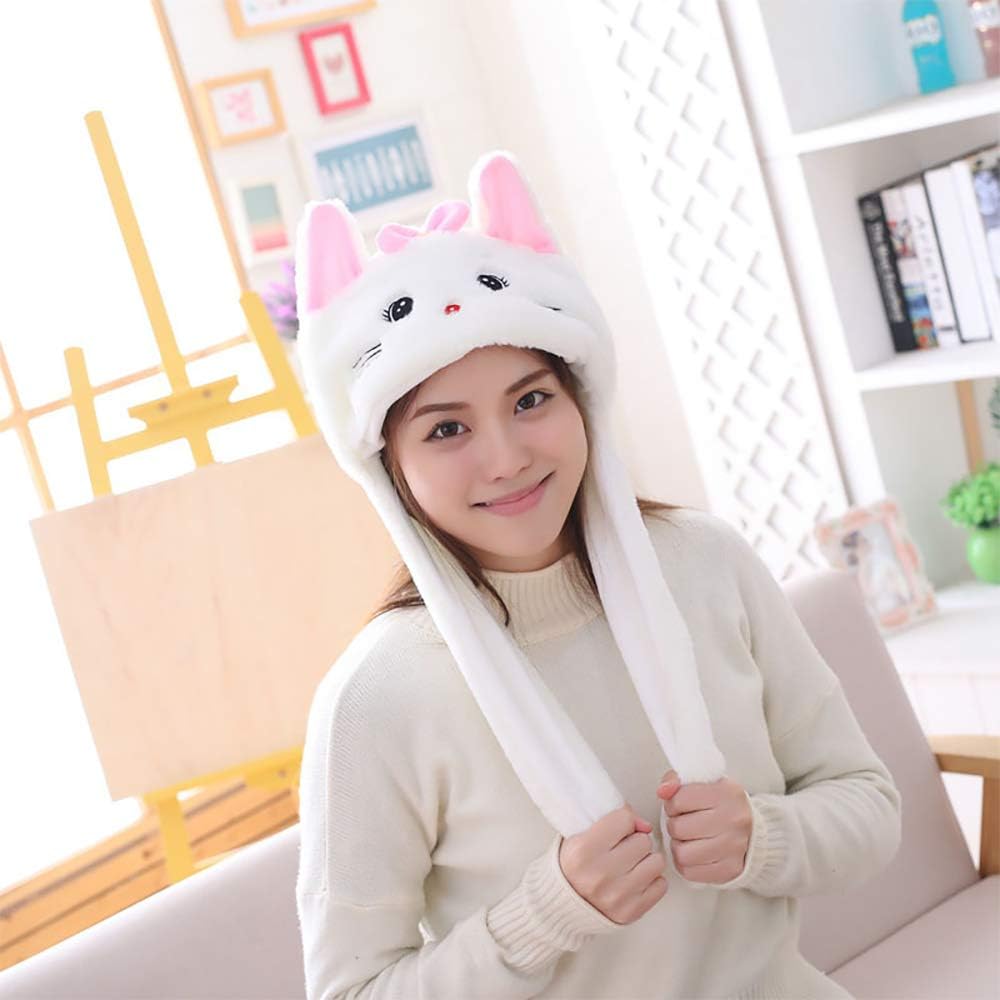 Шапка attivio двигай ушами зайчик. Шапка с хеллоу китти с ушками. Ушки меховые на ободке. Игрушки которые двигаются. Шапка зайца.