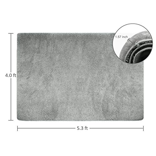 image for BlueSnail Super Ultra Soft Modern Shag Area Rugs, Bedroom Livingroom S