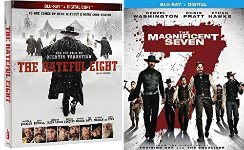 Magnificently Hateful BLU-RAY 2 Pack: The Magnificent Seven & The Hateful Eight Double Feature Bundle