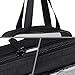 3 pcs CGBE TSA Approved Toiletry Bag with Handle Strap, Clear Toiletry Bag for Liquid Bottles/Cosmetic 3-1-1 Travel Toiletry Bag, Quart Size Carry on Makeup Pouch 3 Packs (Upgrade Black With 2 Size)