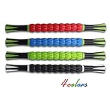 GIWOX Muscle Roller Stick for Athletes - 18 Inch Exercise Roller Massager Body Self Massage Tool for Trigger Point Release and Muscle Soreness Due to Running, Track, Soccer, Yoga, Cycling ect
