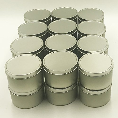 24pk Tin 8oz Candle Tin