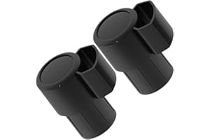 Healifty Alto Saxophone Bent Neck Key End Caps 2Pcs Saxophone Plugs to Prevent Key Collisions for Musicians