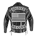 VEGASBEE NO Club Reflective Embroidered Iron-On Patch Biker Jacket Rider Vest Bottom Rocker 12