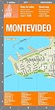 Montevideo, Argentina : Map (Spanish and English Edition) by