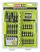 Ryobi 34 Piece Impact Rated Driving Bit Kits with Phillips, Torx, Square, and Star Heads and Dock It Storage Solution (Packaging May Vary)