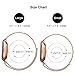 SWEES Metal Bands Compatible Fitbit Versa Smart Watch, Milanese Loop Stainless Steel Metal Replacement Accessories Small Large for Women Men, Black, Champagne, Colorful, Rose Gold, Silver, Grey