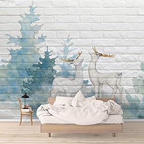 Wall Mural Unique Design of Mediterranean Style Removable Self-Adhesive Large Wallpaper - 66x96 inches