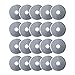 AUTOTOOLHOME 20 Pack 18mm Rotary Cutter Blades Cutting Fabric Paper Quilting Sewing Patchwork Tool