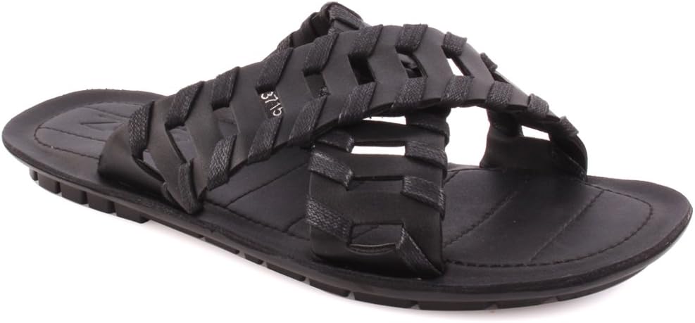 Unze New Men ‘Chris’ Casual Slider Slippers Sandals Beach Indoor Outdoor Summer Shoes UK Size 6-11