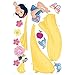 Roommates Rmk1467Gm Snow White Peel & Stick Giant Wall Decal with Gems