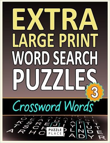 Amazoncom Extra Large Print Word Search Puzzles - 