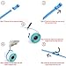 Zip Ties,Nylon Cable Ties For Binding Baggage Cargo,Ultra Long 8 Meters Cable Roll With Connectors - Without Scissors - 2 Pcs/Pack