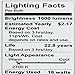 Philips 459131 LED Dimmable A21 Soft White Light Bulb with Warm Glow Effect 1600-Lumen, 2700-2200-Kelvin, 18-Watt (100-Watt Equivalent), E26 Base, Frosted, 3-Pack