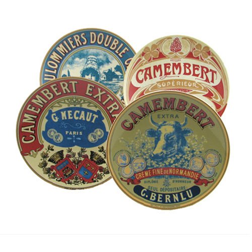 Bia Cordon Bleu Plates. BIA Cordon Bleu Assorted Cheese Plates, Set of