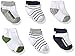 Yoga Sprout Baby Boys' 6-Pack No-Show Socks