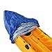 RONGT Kayak Canoe Storage Cover, Waterproof and Dust-Proof UV Sunblock Shield Protector for (3.1m-3.5m/10ft-11.5ft) Fishing Boat/Kayak/Canoe(Blue, 4m/13ft)
