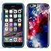 Speck Products CandyShell Inked Case for iPhone 6/6S - SuperNova Red Pattern/Tahoe Blue