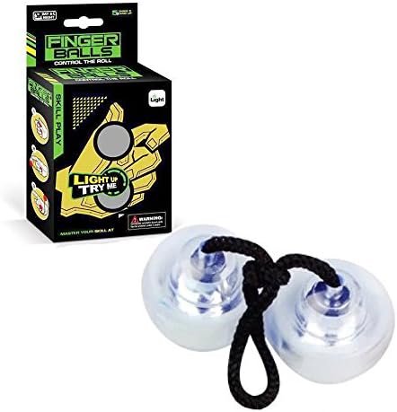 Creative Begleri Worry Beads Anti Stress Finger YoYo &amp; Thumb Chucks (white)