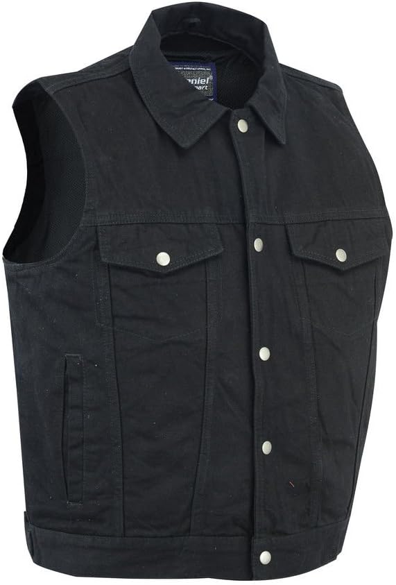 daniel smart denim vest