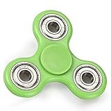 Wowstar Tri-Spinner Fidget Toy EDC Focus Toy with the New Technology Silent Soft-Closing Bearing-Green