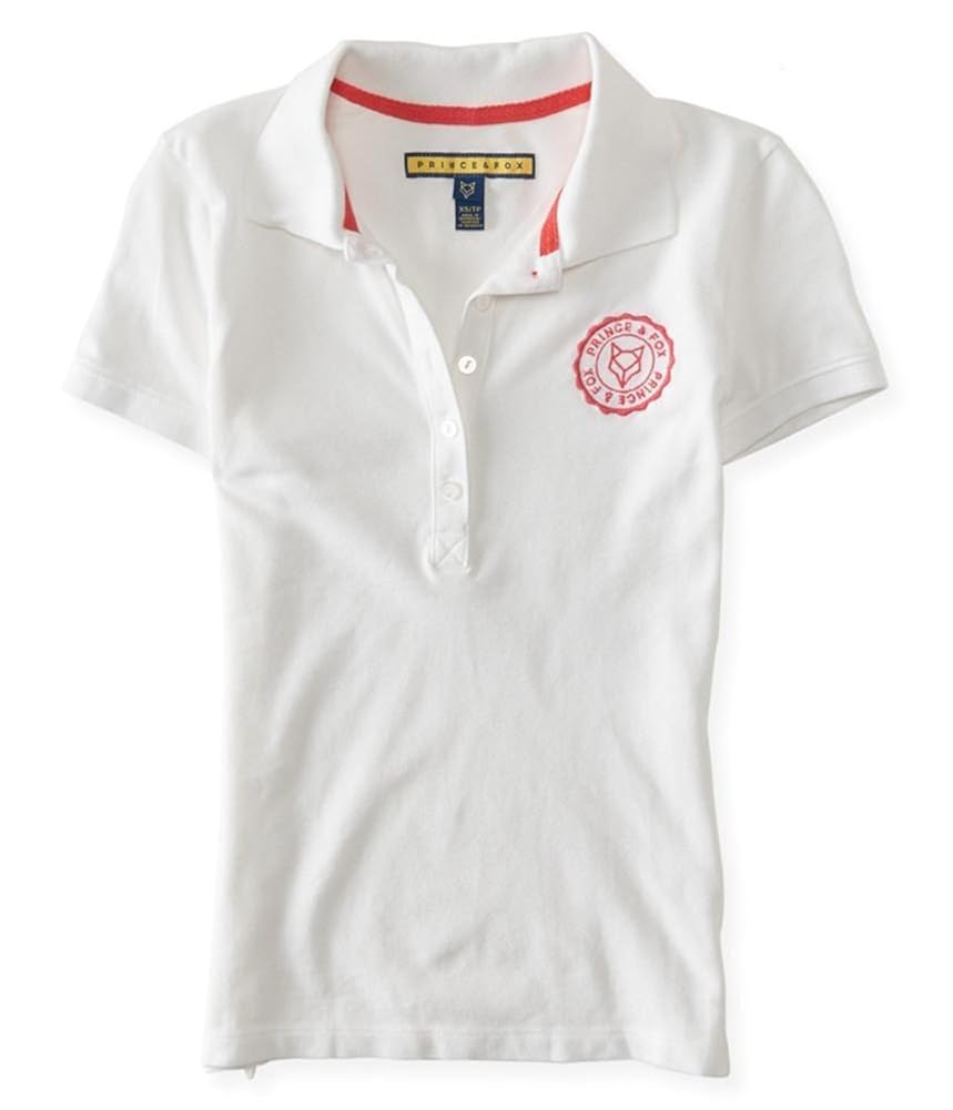 Aeropostale Womens Chest Logo Polo 