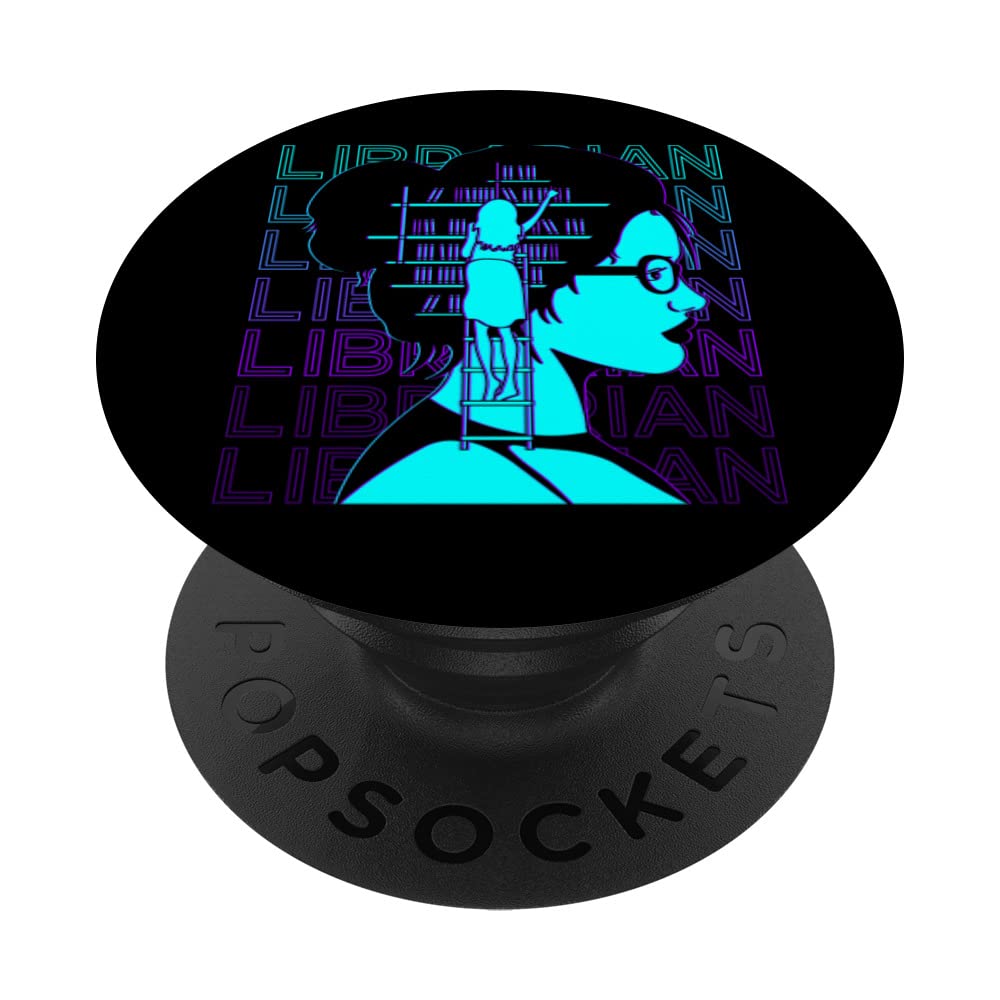 Librarian Retro PopSockets Swappable PopGrip