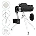 telescopes for Adults, 12X50 High Power Monocular Telescope, Equipped with a Stable Mobile Stand for Bird Watching, Hunting, Camping, Sport Games and Concerts