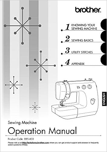 Brother Ls2350 Sewing Machine Owners Instruction Manual Plastic B There And Back Books