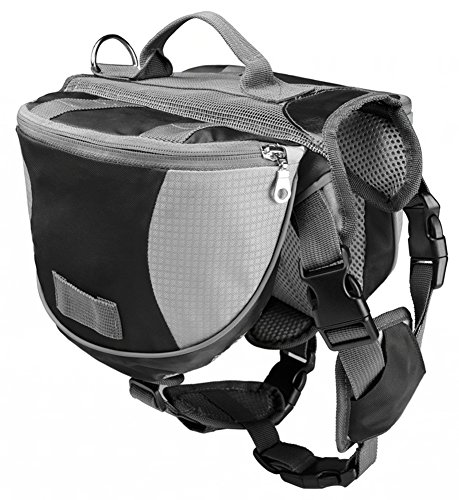 amazon dog hiking backpack Ruffwear Hitch Hiker Carrier, Red Clay, Small and a supportive hipbelt for all Dog Backpack Harness, Travel Camping
