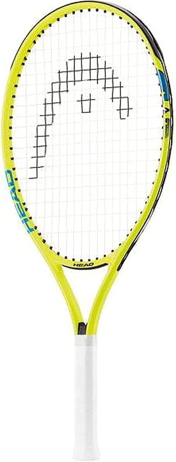 HEAD Speed Kids Tennis Racquet - Beginners Pre-Strung Head Light Balance Jr Racket - 23 Inch, Yellow : Sports & Outdoors