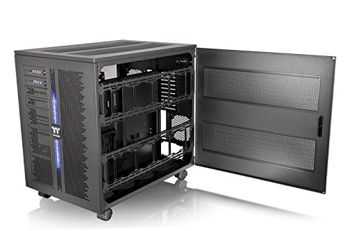 Thermaltake Core W200 Dual System Capable Extreme Water Cooling XL-ATX Fully Modular/Dismantle Stackable Tt Certified Super Tower Computer Case CA-1F5-00F1WN-00 Black