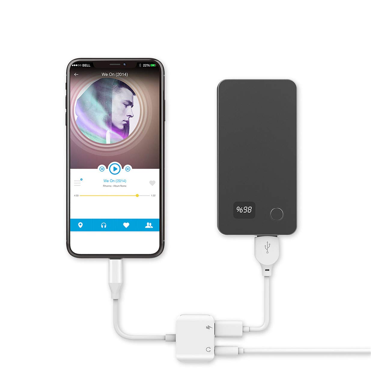 Bestfy Air Vent Phone Car Mount, Universal Car Mount Phone Holder with Quick Release Button for iPhone X/8/8 Plus/7/6/ 6Plus/5s, Samsung Galaxy S8/Note 8, Huawei, Sony and More Smartphones