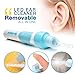 Gleebee Electric Ear Wax Removal Tool, Ear Cleaner, Ear Vacuum, Soft Silicone Earwax Remover for Adults and Kids with LED Light and Suction (New)