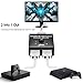 HDMI Switch Bi-Directional Switch Olycism Bi-Direction Switcher/Splitter 2 Into 1 or 1 in 2 Out Support Ultra HD 4k X 2k 1080p for HDTV, Game Consoles, PC