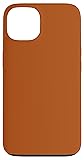 iPhone 13 Matte Burnt Orange Color Case