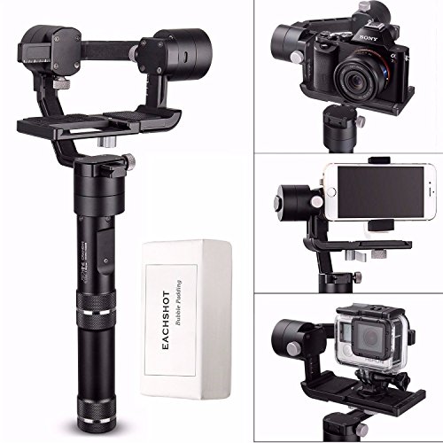 Zhiyun Crane M 3-Axis Stabilizer Gimbal for All Sports Cameras & All Smartphones & Sony black magic series DC & Panasonic Lumix DMC & a few Mirrorless Cameras