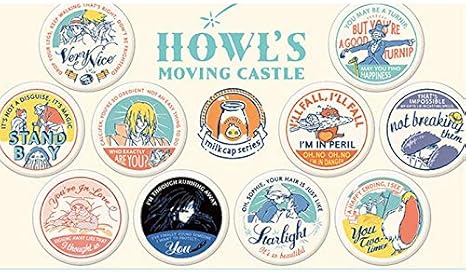 Amazon ハウルの動く城 缶バッジコレクション 10個入りbox 通販