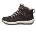 YZHYXS Men's Boots Winter Waterproof Leather Outdoor Hiking Shoes Black Brown