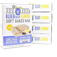 Zee Zees Cocoa Cherry Soft Baked Snack Bars - 30 Pack, Nut Free, School Safe