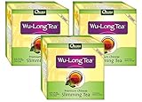 Premium Chinese Slimming WuLong Tea - All-Natural Weight Loss, Diet, Detox and Anti-Acne Oolong tea - Pure WuYi Oolong - 3 month supply with 180 tea bags