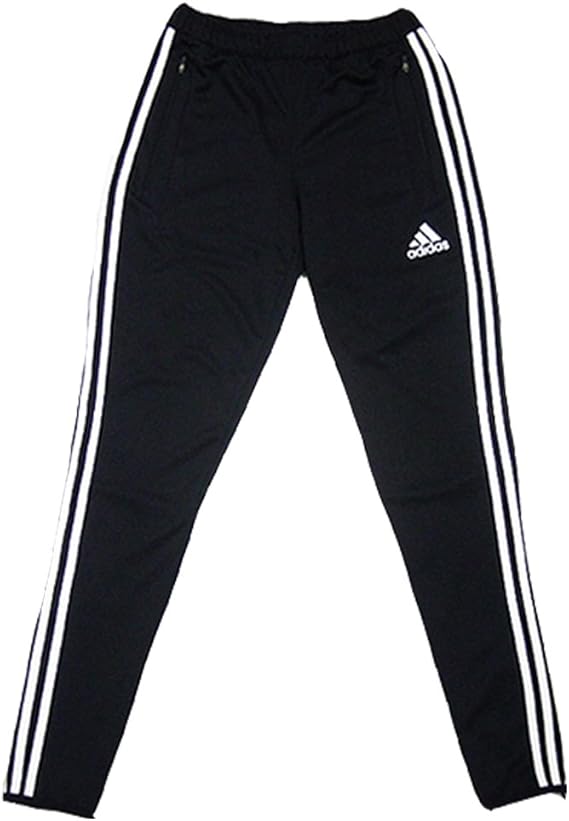 Amazon Co Jp Adidasスリムサッカーパンツ Black White Size L 服 ファッション小物